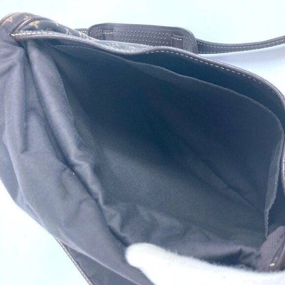 LOUIS VUITTON Saumur 30 Crossbody Shoulder Bag Monogram Mini Lin - Picture 13 of 14